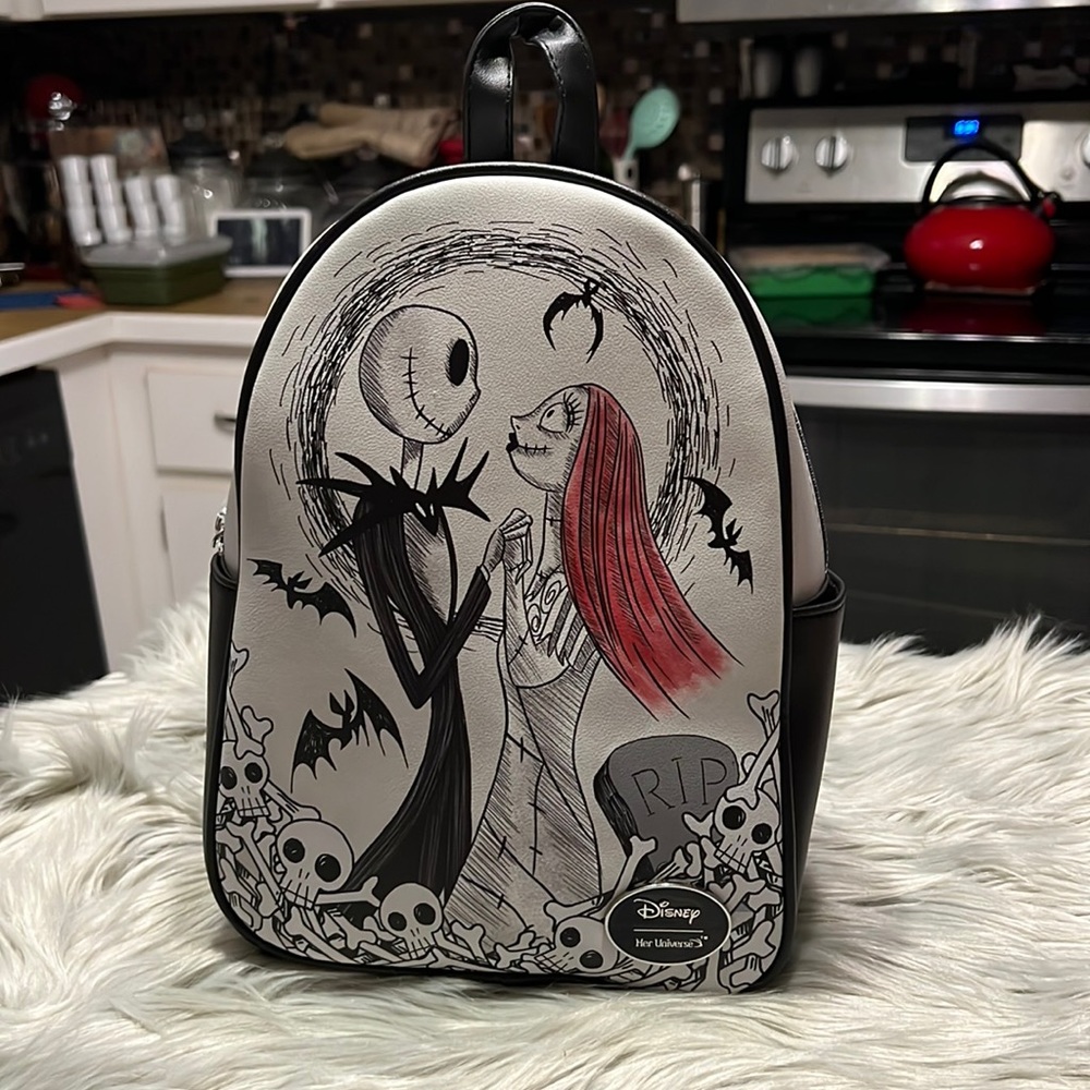 NWOT Her Universe Nightmare Before Christmas Backpack